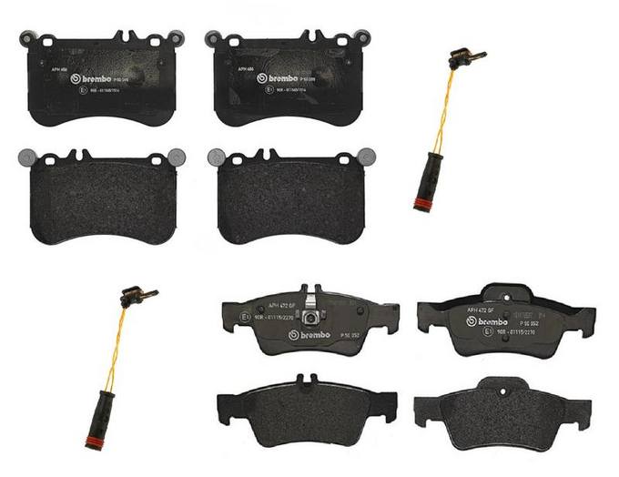 Brembo Brake Pads Kit -  Front and Rear (Low-Met)